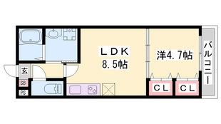 大久保駅 徒歩12分 2階の物件間取画像